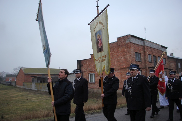 Powitanie ikony MB Częstochowskiej w Kozłowie Szlacheckim