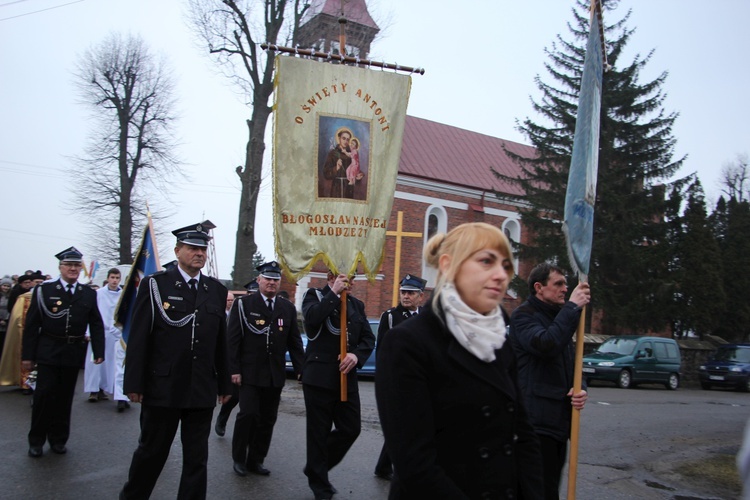 Powitanie ikony MB Częstochowskiej w Kozłowie Szlacheckim