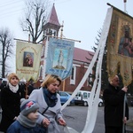 Powitanie ikony MB Częstochowskiej w Kozłowie Szlacheckim