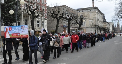 Pomaszerują dla papieża