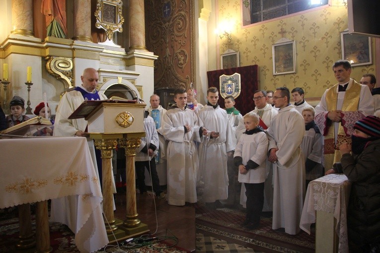 Powitanie ikony MB Częstochowskiej w Rybnie