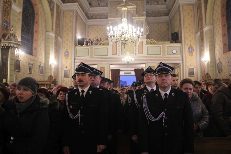 Powitanie ikony MB Częstochowskiej w Rybnie