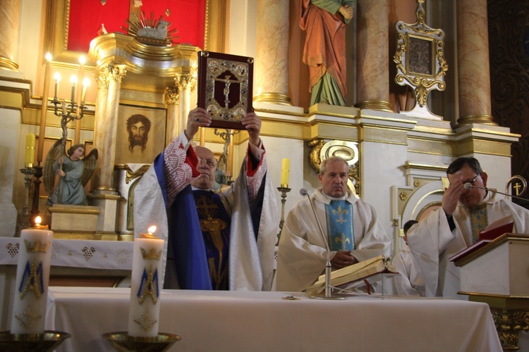 Powitanie ikony MB Częstochowskiej w Rybnie