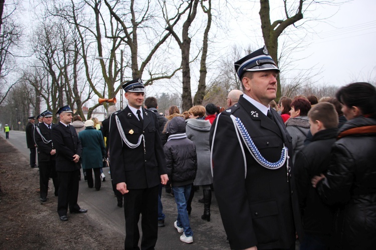 Powitanie ikony MB Częstochowskiej w Rybnie