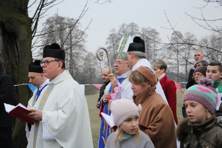 Powitanie ikony MB Częstochowskiej w Rybnie