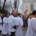 Powitanie ikony MB Częstochowskiej w Rybnie