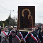 Powitanie ikony MB Częstochowskiej w Giżycach