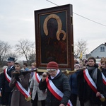 Powitanie ikony MB Częstochowskiej w Giżycach