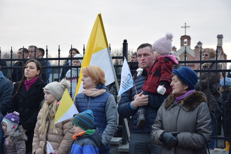 Powitanie ikony MB Częstochowskiej w Giżycach