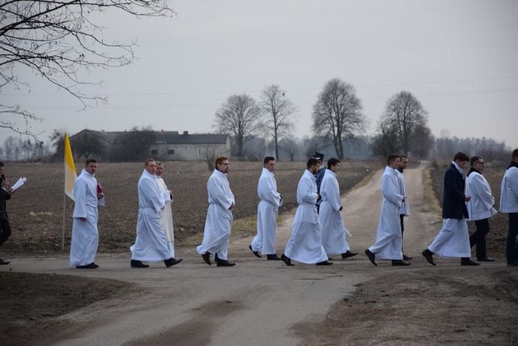 Powitanie ikony MB Częstochowskiej w Giżycach