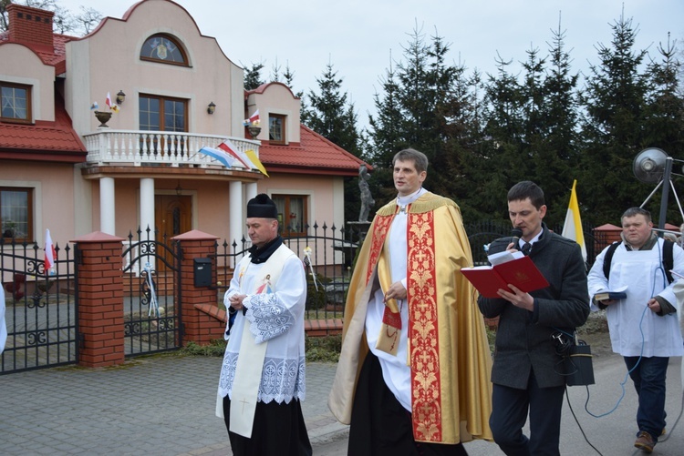 Powitanie ikony MB Częstochowskiej w Giżycach