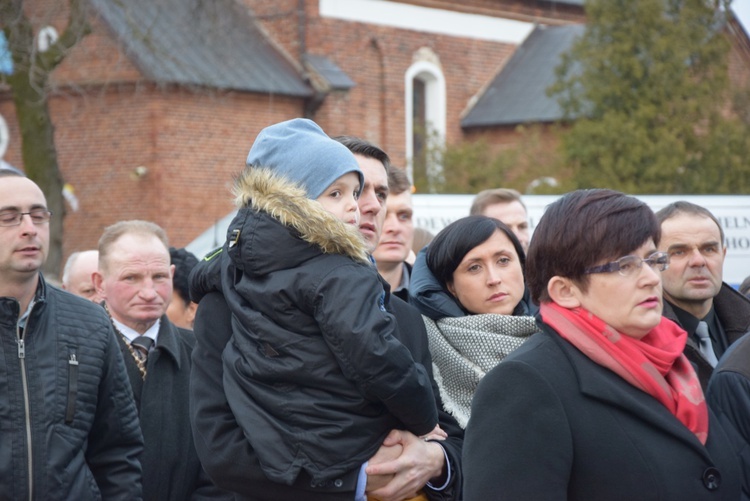 Powitanie ikony MB Częstochowskiej w Giżycach