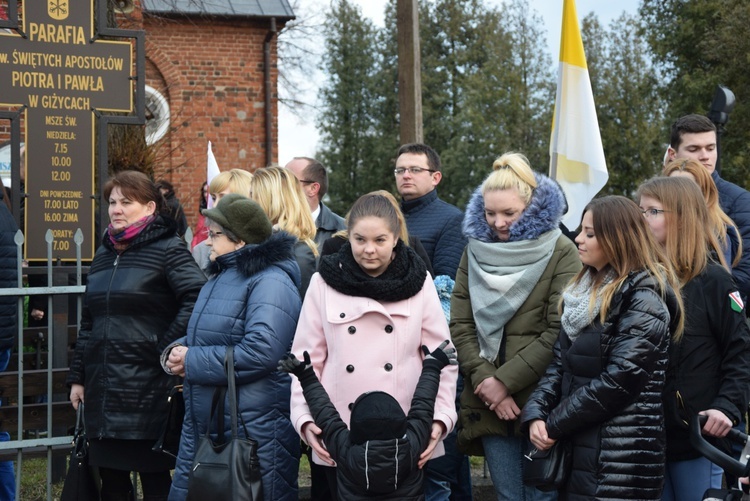 Powitanie ikony MB Częstochowskiej w Giżycach