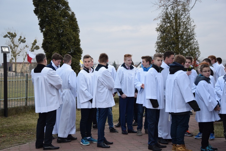 Powitanie ikony MB Częstochowskiej w Giżycach