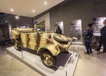 VolksWagen Kübelwagen z Muzeum Wojny w Bastogne, w Belgii. 