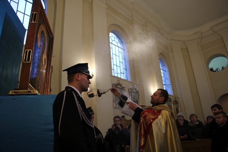 Powitanie ikony MB Częstochowskiej w Mikołajewie