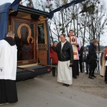 Powitanie ikony MB Częstochowskiej w Mikołajewie