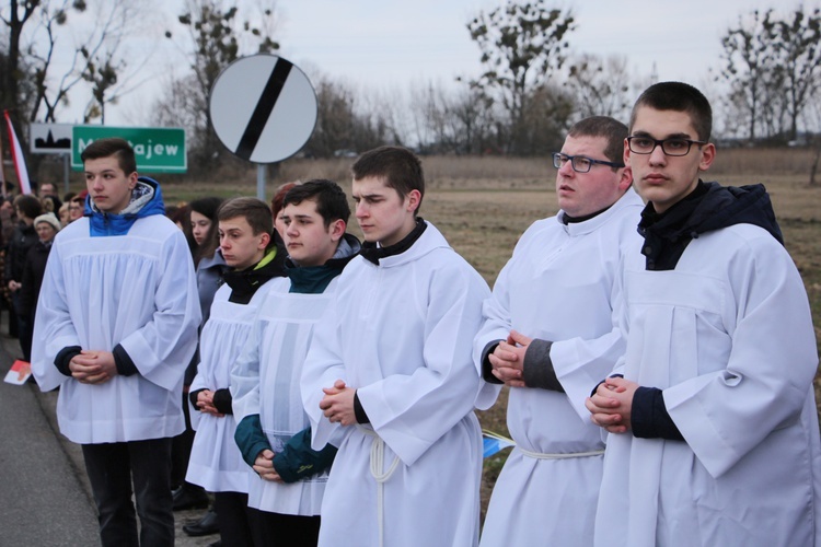 Powitanie ikony MB Częstochowskiej w Mikołajewie