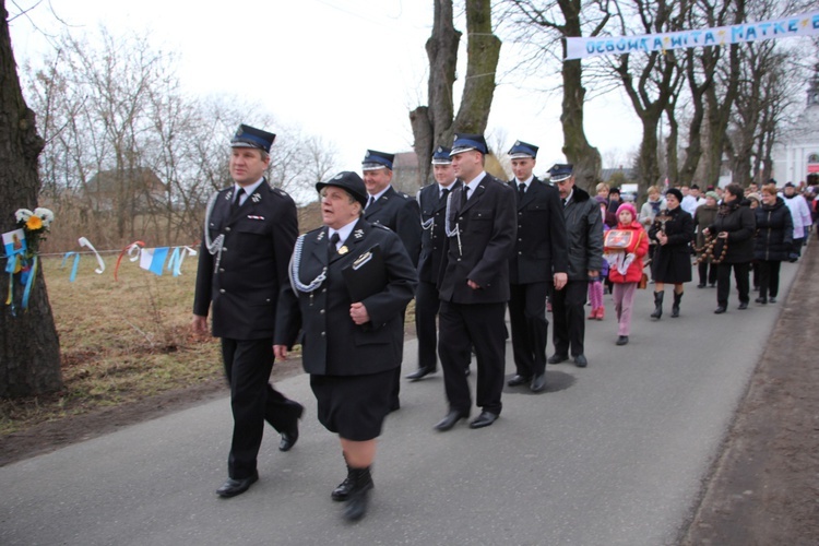 Powitanie ikony MB Częstochowskiej w Mikołajewie