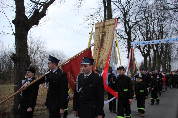 Powitanie ikony MB Częstochowskiej w Mikołajewie