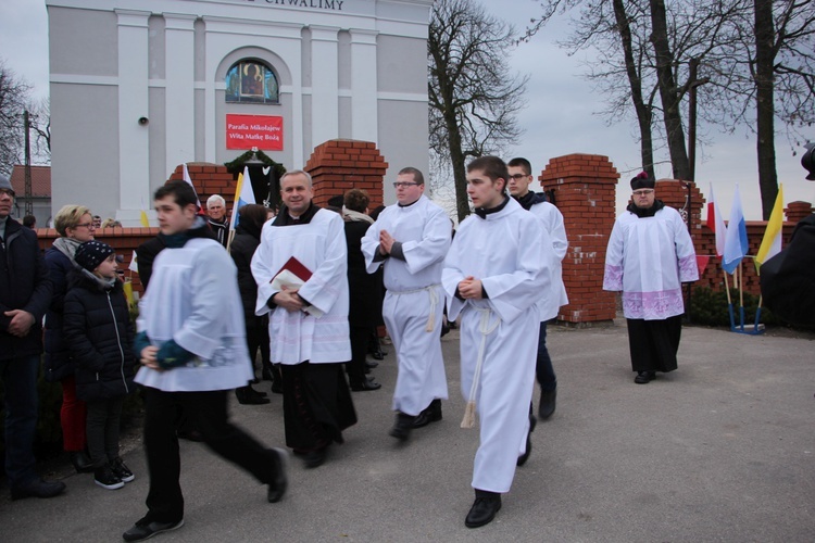 Powitanie ikony MB Częstochowskiej w Mikołajewie