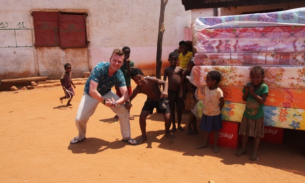 Robert Musioł na Madagaskarze