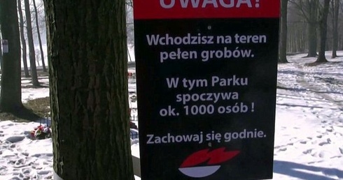 Kości zostały zasypane