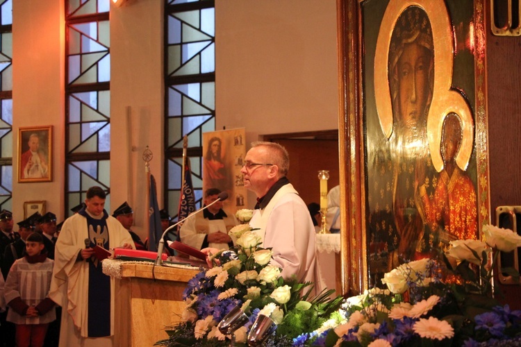 Powitanie ikony MB Częstochowskiej w Pilawicach