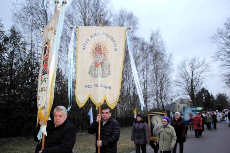 Powitanie ikony MB Częstochowskiej w Pilawicach