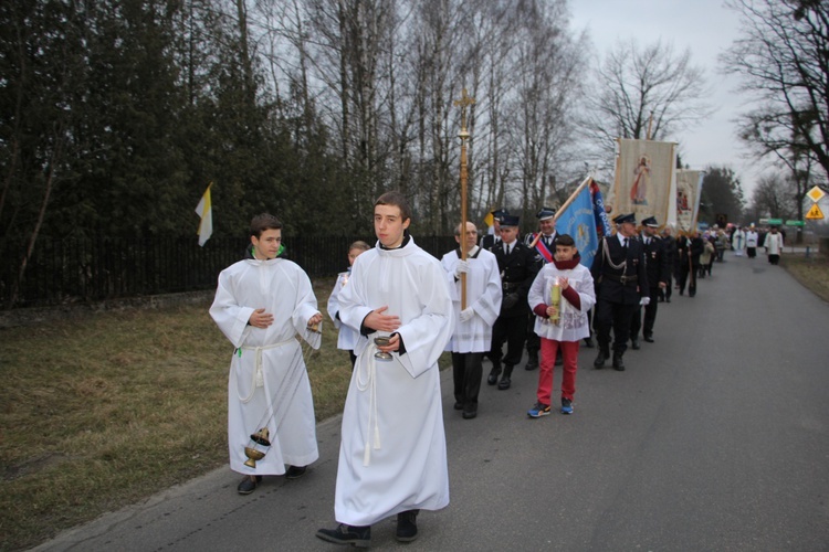 Powitanie ikony MB Częstochowskiej w Pilawicach