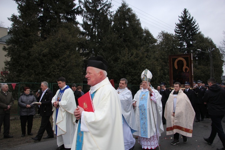 Powitanie ikony MB Częstochowskiej w Pilawicach