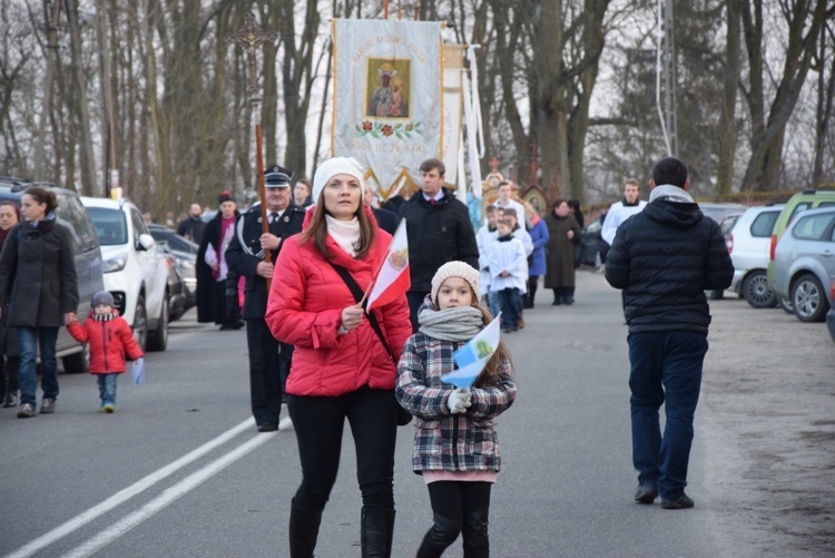 Powitanie ikony MB Częstochowskiej w Brochowie