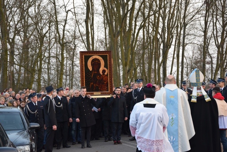 Powitanie ikony MB Częstochowskiej w Brochowie
