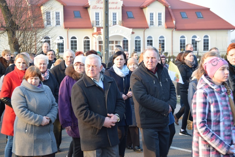 Powitanie ikony MB Częstochowskiej w Brochowie