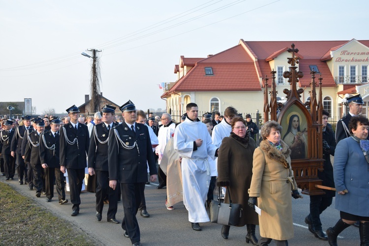 Powitanie ikony MB Częstochowskiej w Brochowie