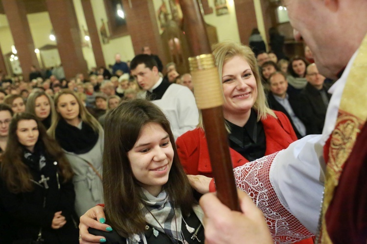 Bierzmowanie w par. pw. Miłosierdzia Bożego w Brzesku