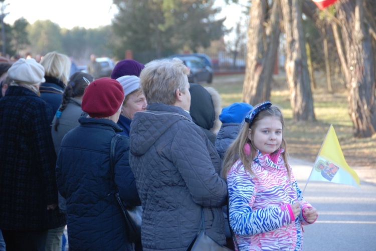 Powitanie ikony MB Czestochowskiej w Kamionie Sochaczewskim