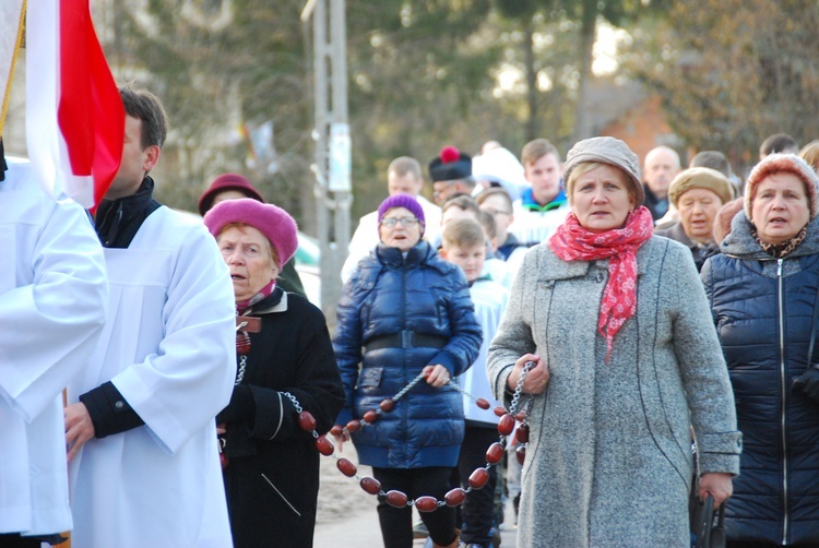 Powitanie ikony MB Czestochowskiej w Kamionie Sochaczewskim