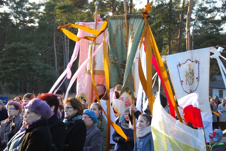 Powitanie ikony MB Czestochowskiej w Kamionie Sochaczewskim