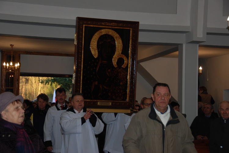 Powitanie ikony MB Czestochowskiej w Kamionie Sochaczewskim