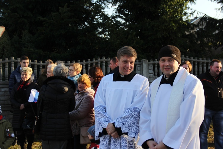 Powitanie ikony MB Czestochowskiej w Kamionie Sochaczewskim