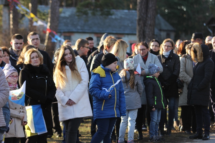 Powitanie ikony MB Czestochowskiej w Kamionie Sochaczewskim