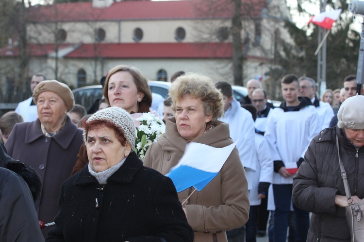 Powitanie ikony MB Czestochowskiej w Kamionie Sochaczewskim