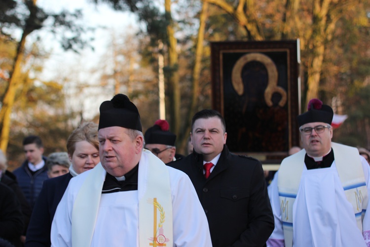 Powitanie ikony MB Czestochowskiej w Kamionie Sochaczewskim