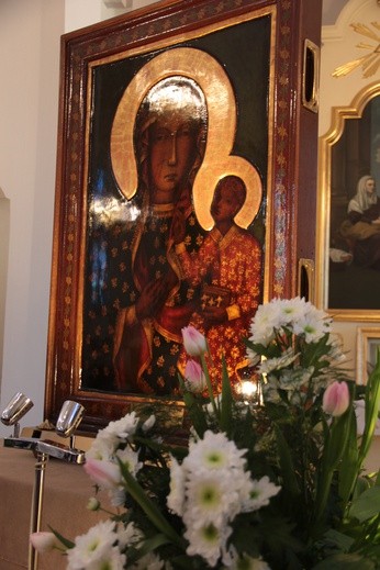 Powitanie ikony MB Czestochowskiej w Kamionie Sochaczewskim