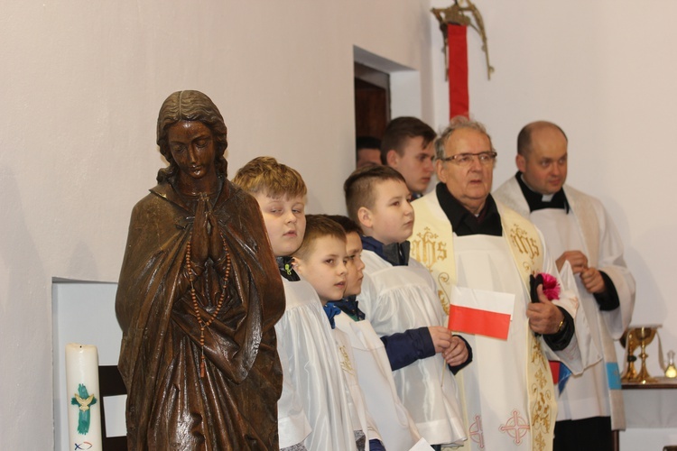 Powitanie ikony MB Czestochowskiej w Kamionie Sochaczewskim