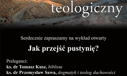 Wieczór Teologiczny, Katowice, 30 marca