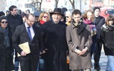 Uczestnicy przemarszu Szlakiem Pamięci przeszli dokładnie tę samą trasę jaką pokonywali Żydzi do dawnej rampy kolejowej, z której wywożeni byli do Bełżca