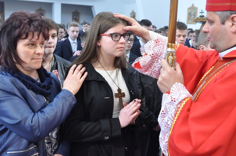 Bierzmowanie w Jodłowniku