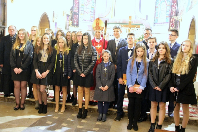 Bierzmowanie w Laskowej